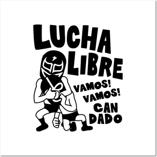 LUCHA LIBRE#72mono Posters and Art